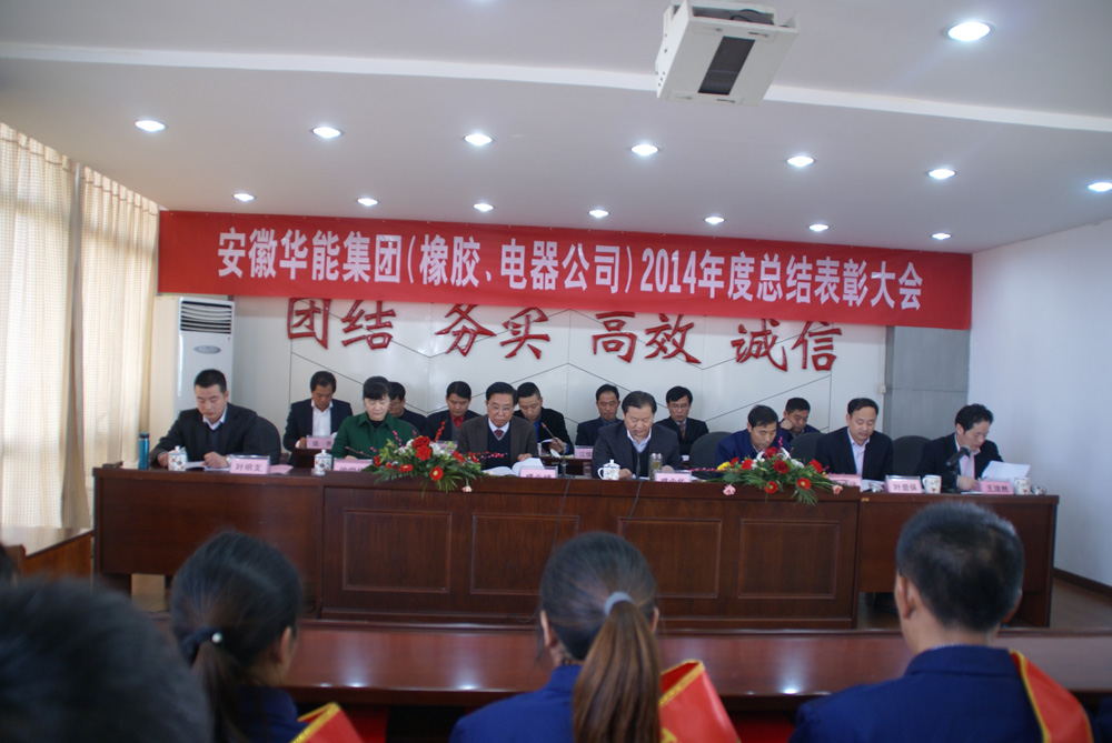 mk体育电缆集团隆重召开2014年度工作总结表彰大会