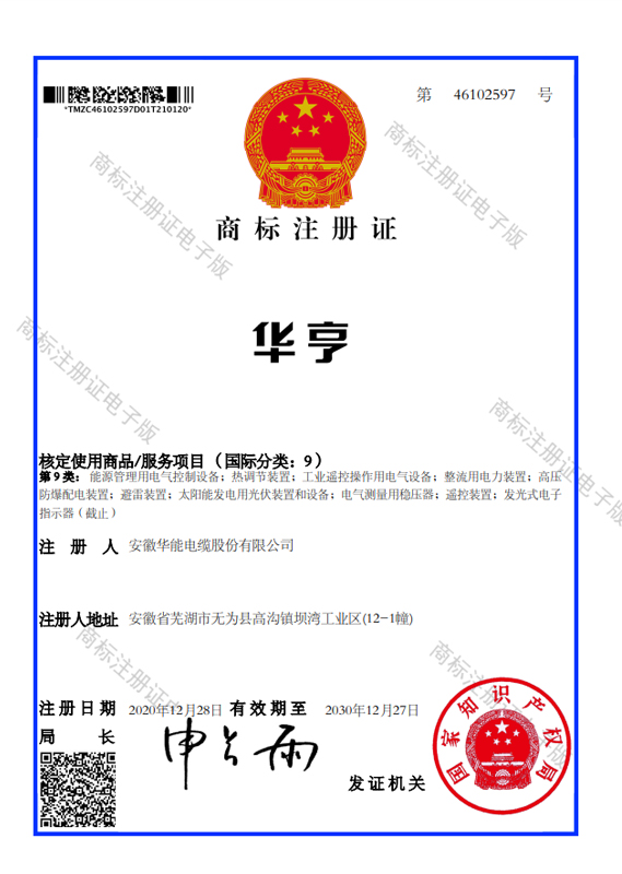 第46102597号 国际分类9