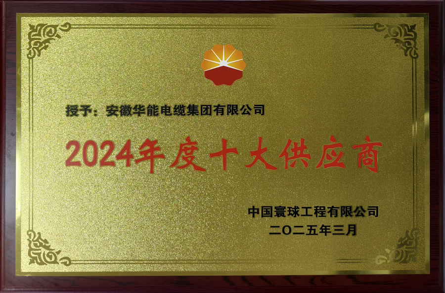 2024年度十大供应商